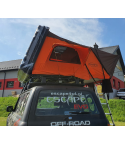 STŘEŠNÍ SKOŘEPINOVÝ AUTOSTAN VARIO 210 CM - PÍSKOVÝ