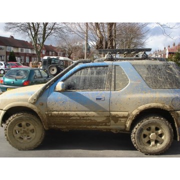 OPEL FRONTERA , CAMPO ZVÝŠENÉ SÁNÍ - ŠNORCHL 