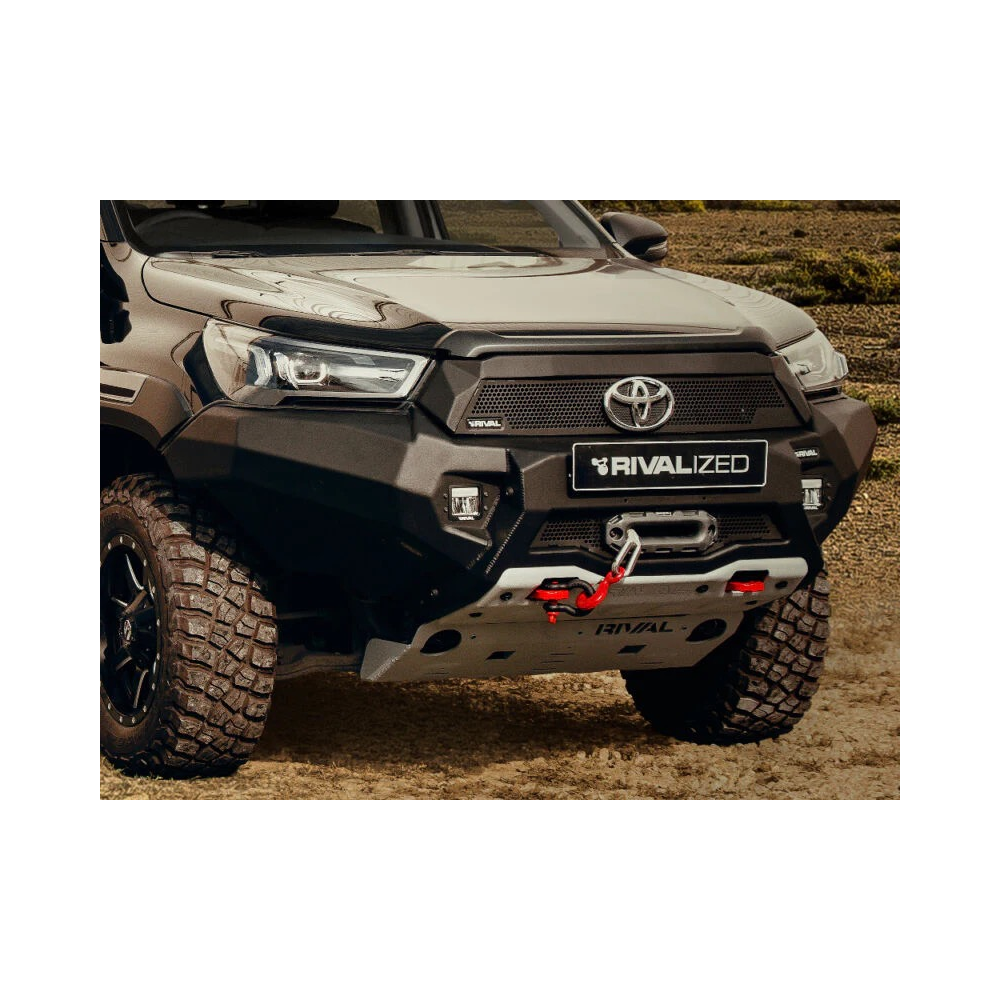 PŘEDNÍ PEVNOSTNÍ HLINÍKOVÝ NÁRAZNÍK - Toyota Hilux 2021+