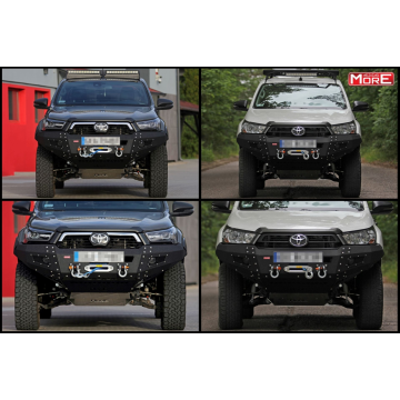 PŘEDNÍ PEVNOSTNÍ HLINÍKOVÝ NÁRAZNÍK - Toyota Hilux 2015+