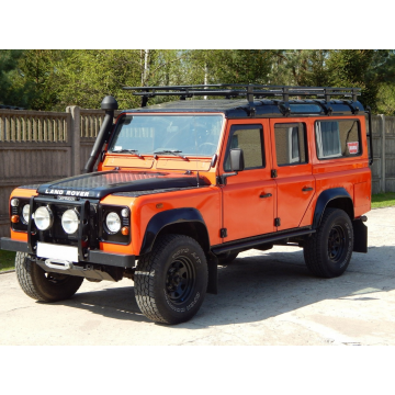 STŘEŠNÍ NOSIČ - ZAHRÁDKA SE SÍŤKOU LAND ROVER - DEFENDER 110 - DG