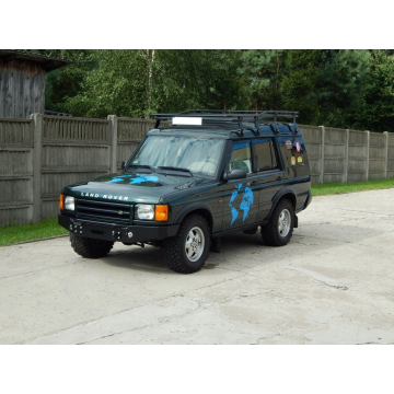 STŘEŠNÍ NOSIČ - ZAHRÁDKA SE SÍŤKOU LAND ROVER - DISCOVERY II