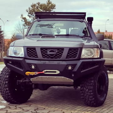 PŘEDNÍ PEVNOSTNÍ NÁRAZNÍK MOTOPROJECT - NISSAN PATROL Y61 GU4