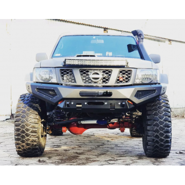 PŘEDNÍ PEVNOSTNÍ NÁRAZNÍK MOTOPROJECT - NISSAN PATROL Y61 GU4