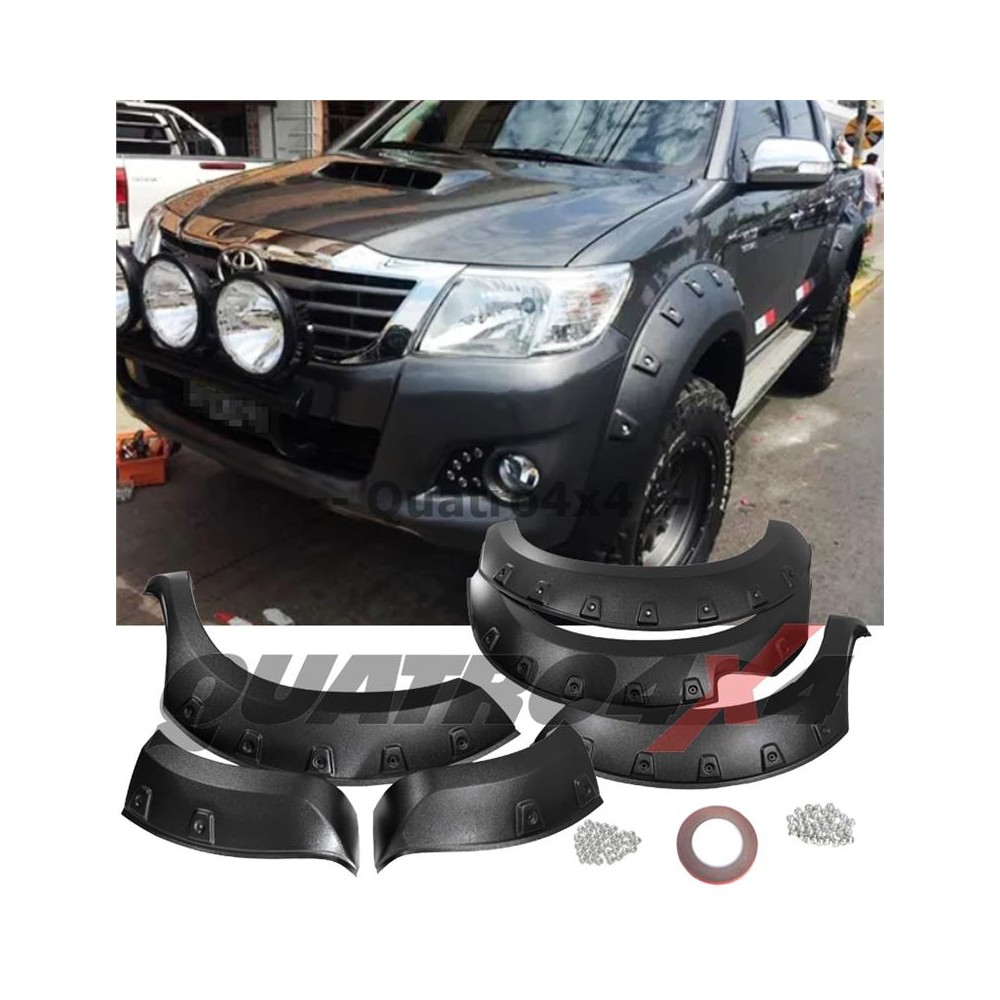 10 CM - ROZŠIŘOVACÍ LEMY - Toyota Hilux Vigo 2011-15