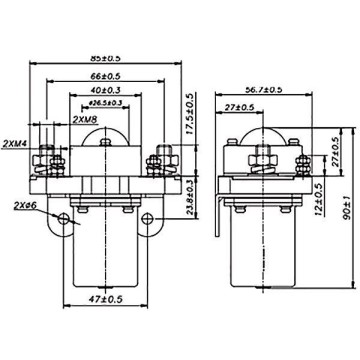 BATERIOVÝ ODPOJOVAČ / SOLENOID / STYKAČ -  12V/200A - 400A