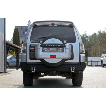 ZADNÍ PEVNOSTNÍ NÁRAZNÍK MORE 4X4 - MITSUBISHI PAJERO IV 06+