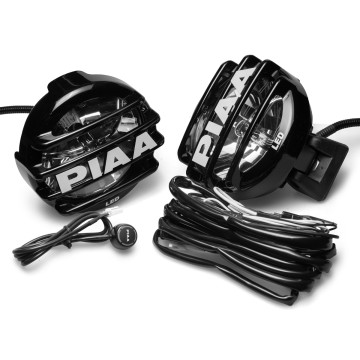 PIAA LP550 přídavné dálkové kulaté LED světlomety o průměru 131 mm / 5", ECE homologace
