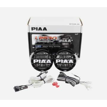 PIAA LP530 přídavné dálkové kulaté LED světlomety o průměru 89 mm / 3,5"