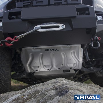 KRYT CHLADIČE PRO NÁRAZNÍK RIVAL - Ford Ranger T6 / T7 / T8 2012-2022