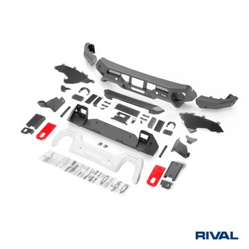 PŘEDNÍ PEVNOSTNÍ NÁRAZNÍK - Ford Ranger RAPTOR 2023+ RIVAL 4X4