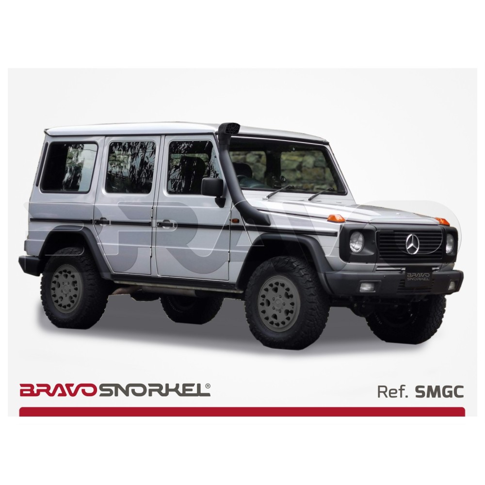 ZVÝŠENÉ SÁNÍ - BRAVO ŠNORCHL - MERCEDES G - PRAVÁ STRANA ZVÝŠENÉ SÁNÍ - BRAVO ŠNORCHL - MERCEDES G - PRAVÁ STRANA