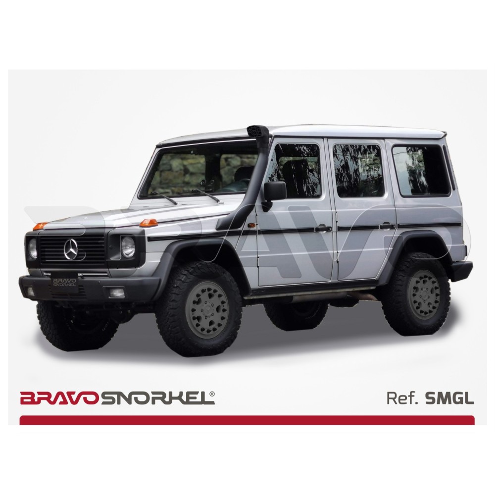 ZVÝŠENÉ SÁNÍ - BRAVO ŠNORCHL - MERCEDES G - LEVÁ STRANA ZVÝŠENÉ SÁNÍ - BRAVO ŠNORCHL - MERCEDES G - LEVÁ STRANA