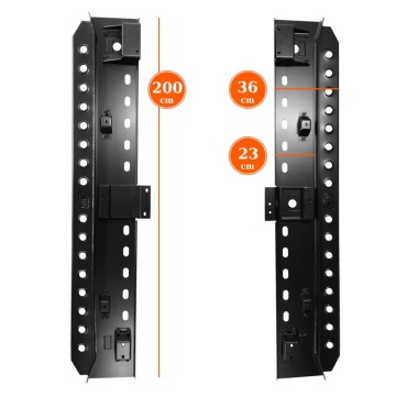 PROFILOVANÉ BOČNÍ NÁŠLAPY HD – ROCK SLIDERS LAND ROVER DEFENDER L663 (2020+)