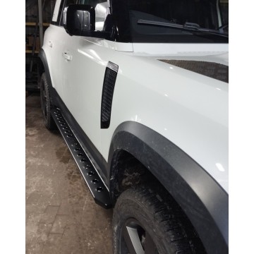 PROFILOVANÉ BOČNÍ NÁŠLAPY HD – ROCK SLIDERS LAND ROVER DEFENDER L663 (2020+)