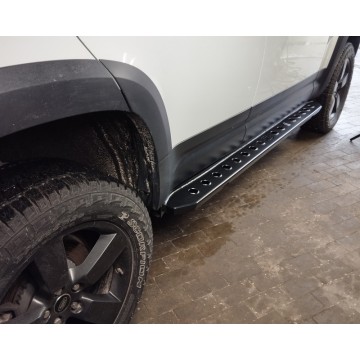 PROFILOVANÉ BOČNÍ NÁŠLAPY HD – ROCK SLIDERS LAND ROVER DEFENDER L663 (2020+)