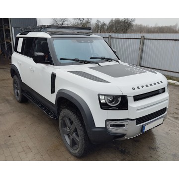 PROFILOVANÉ BOČNÍ NÁŠLAPY HD – ROCK SLIDERS LAND ROVER DEFENDER L663 (2020+)
