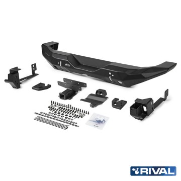 ZADNÍ NÁRAZNÍK HLINÍKOVÝ RIVAL - JEEP WRANGLER JK, JL 2007-2025