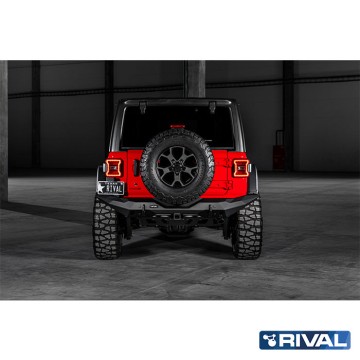 ZADNÍ NÁRAZNÍK HLINÍKOVÝ RIVAL - JEEP WRANGLER JK, JL 2007-2025