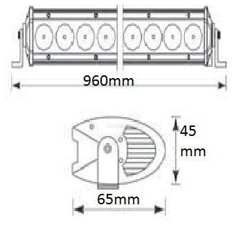 Pracovní světlo LED 180W