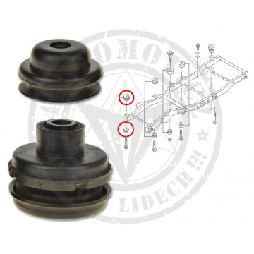 SADA SILENTBLOKŮ KAROSERIE - NISSAN PATROL Y61, GU4 (5DV.)
