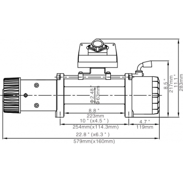 ESCAPE EVO 12000 lbs [5443 kg] 12V EWX-S