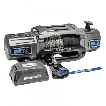 Superwinch SX12SR 12V - Syntetické lano, dálkové ovládání