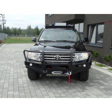 PŘEDNÍ PEVNOSTNÍ NÁRAZNÍK S RÁMEM - TOYOTA LAND CRUISER J200 07- NOVÝ DESIGN