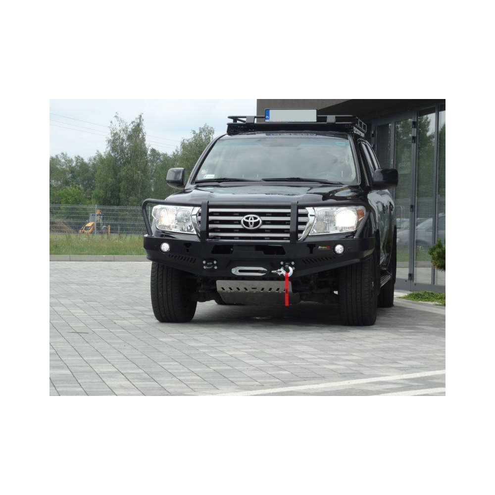 PŘEDNÍ PEVNOSTNÍ NÁRAZNÍK S RÁMEM - TOYOTA LAND CRUISER J200 07- NOVÝ DESIGN